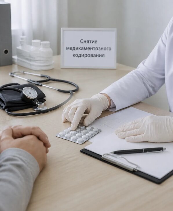 Снятие медикаментозного кодирования в Киселёвске от 5141 р. | Медзона